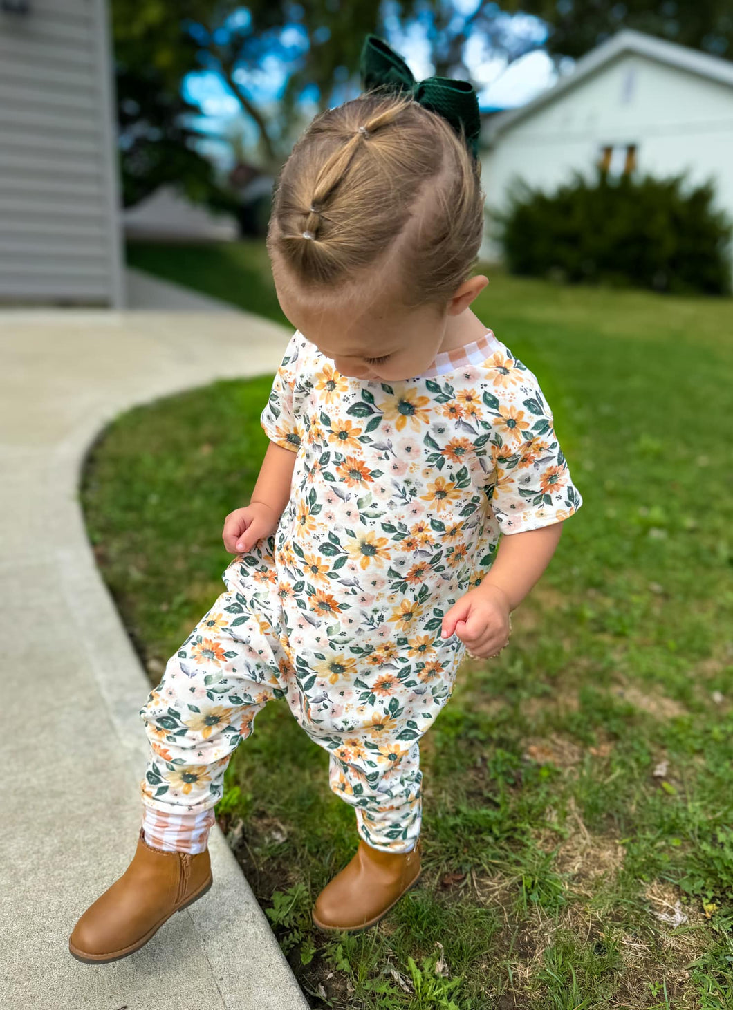 Pant Rompers: Easter Drop