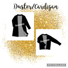 Load image into Gallery viewer, Mystery Cardigan / Duster Template
