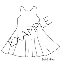 Load image into Gallery viewer, Twirl Dress - Solids
