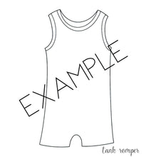 Load image into Gallery viewer, Mystery Tank Romper
